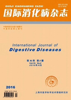 国际消化病杂志期刊封面