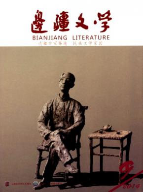 边疆文学期刊封面