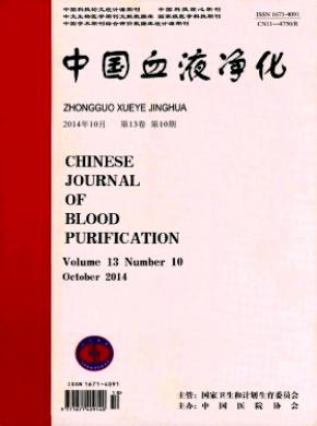 中国血液净化期刊封面