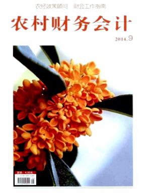 农村财务会计期刊封面