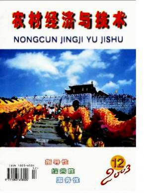 农村经济与技术期刊封面