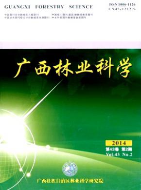 广西林业科学期刊封面