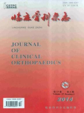 临床骨科杂志期刊封面