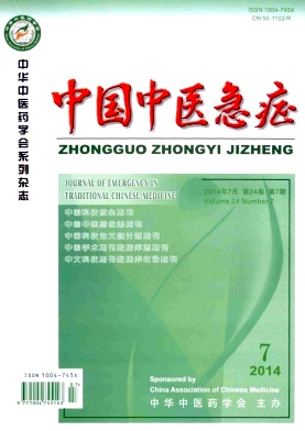 中国中医急症期刊封面
