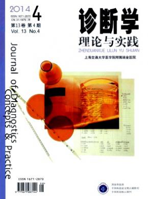 诊断学理论与实践期刊封面