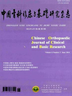 中国骨科临床与基础研究期刊封面