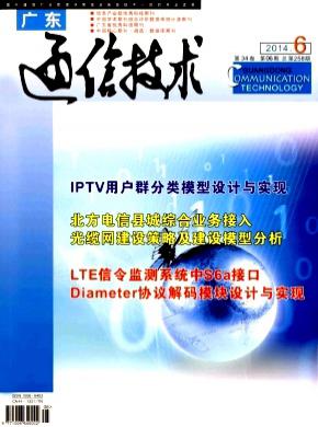 广东通信技术期刊封面