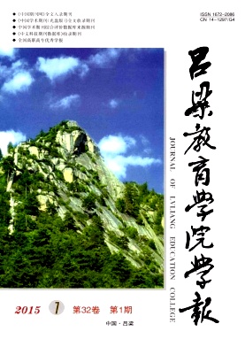 吕梁教育学院学报期刊封面