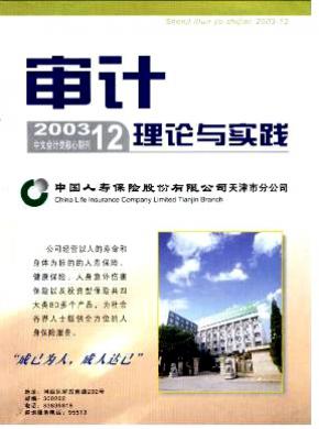 审计理论与实践期刊封面