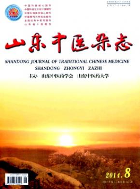 山东中医期刊封面