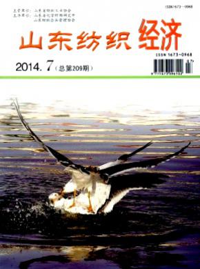 山东纺织经济期刊封面
