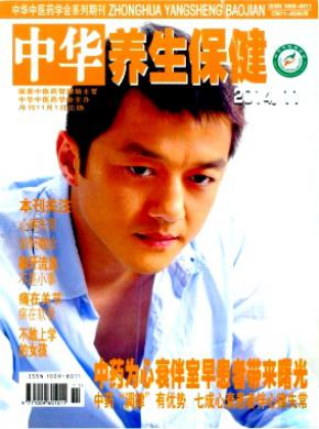 中华养生保健期刊封面