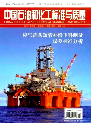 中国石油和化工标准与质量期刊封面