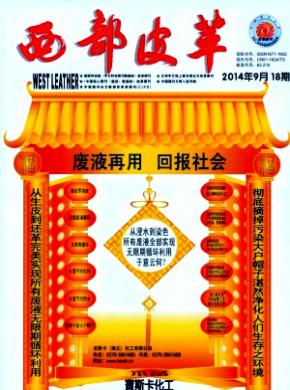 西部皮革期刊封面