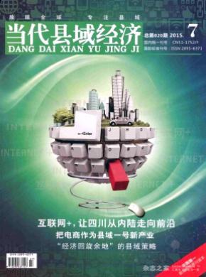 当代县域经济期刊封面