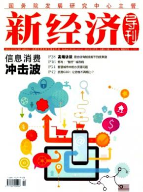 新经济导刊期刊封面