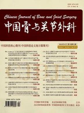 中国骨与关节外科期刊封面