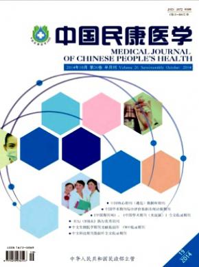 中国民康医学期刊封面