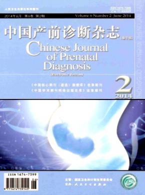 中国产前诊断电子版期刊封面