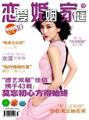 恋爱婚姻家庭.纪实期刊封面