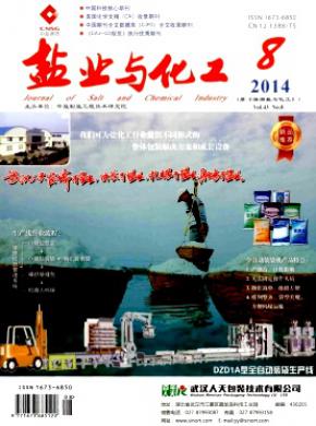 盐业与化工期刊封面