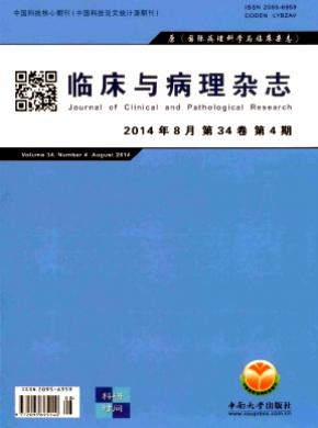 临床与病理期刊封面