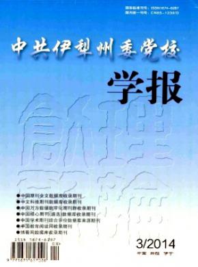 中共伊犁州委党校学报期刊封面