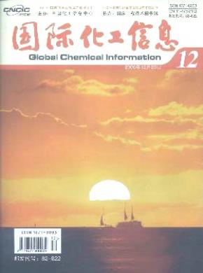国际化工信息期刊封面