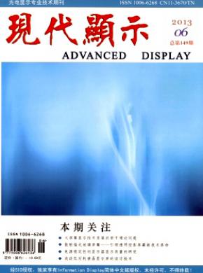 现代显示期刊封面