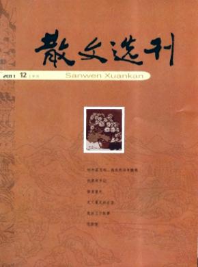 散文选刊期刊封面
