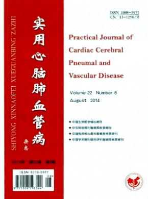 实用心脑肺血管病期刊封面