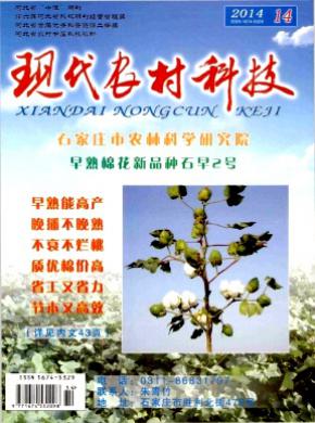 现代农村科技期刊封面