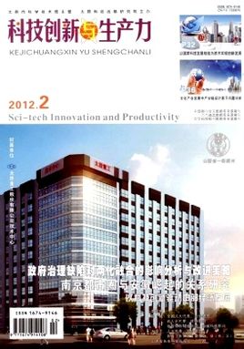 科技创新与生产力期刊封面