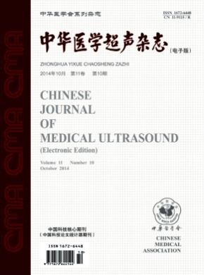 中华医学超声电子版期刊封面