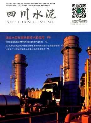 四川水泥期刊封面