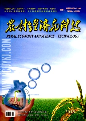农村经济与科技期刊封面
