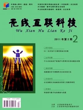 无线互联科技期刊封面