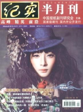纪实期刊封面
