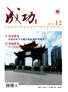 成功期刊封面