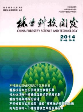 林业调查规划期刊封面