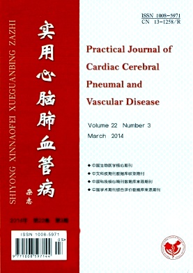 实用心脑肺血管病杂志期刊封面