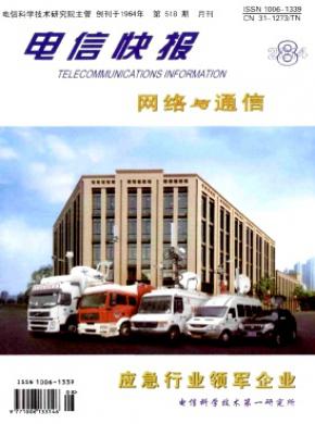 电信快报期刊封面