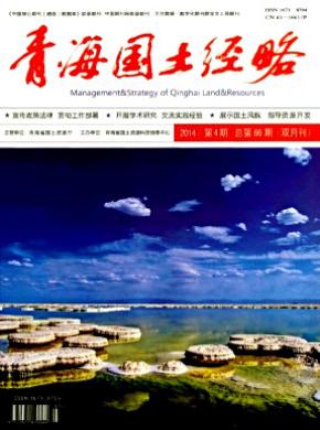青海国土经略期刊封面