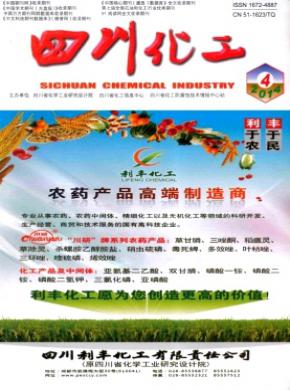 四川化工期刊封面