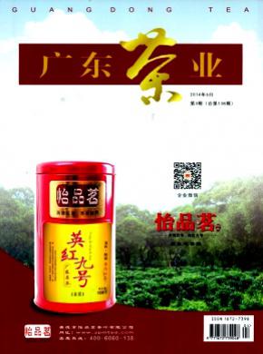 广东茶业期刊封面