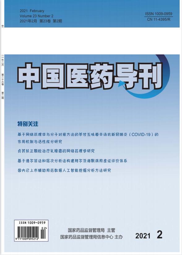 中国医药导刊期刊封面